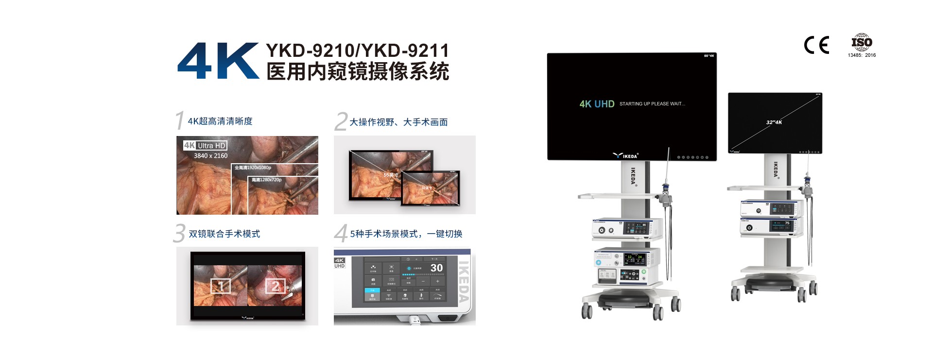4K医用内窥镜摄像系统